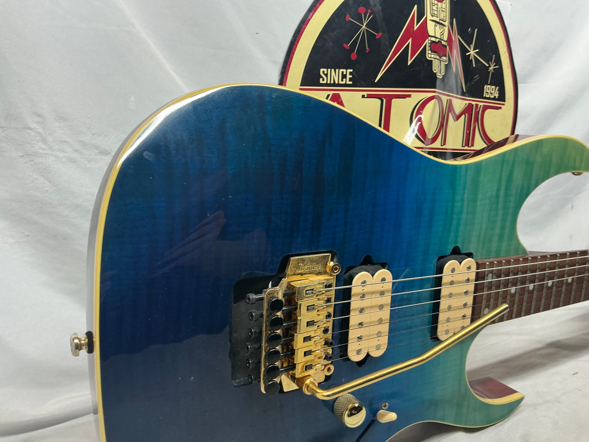 Ibanez RG420HPFM-ALG Standard 2020 - Present - Blue Leaf Gradation