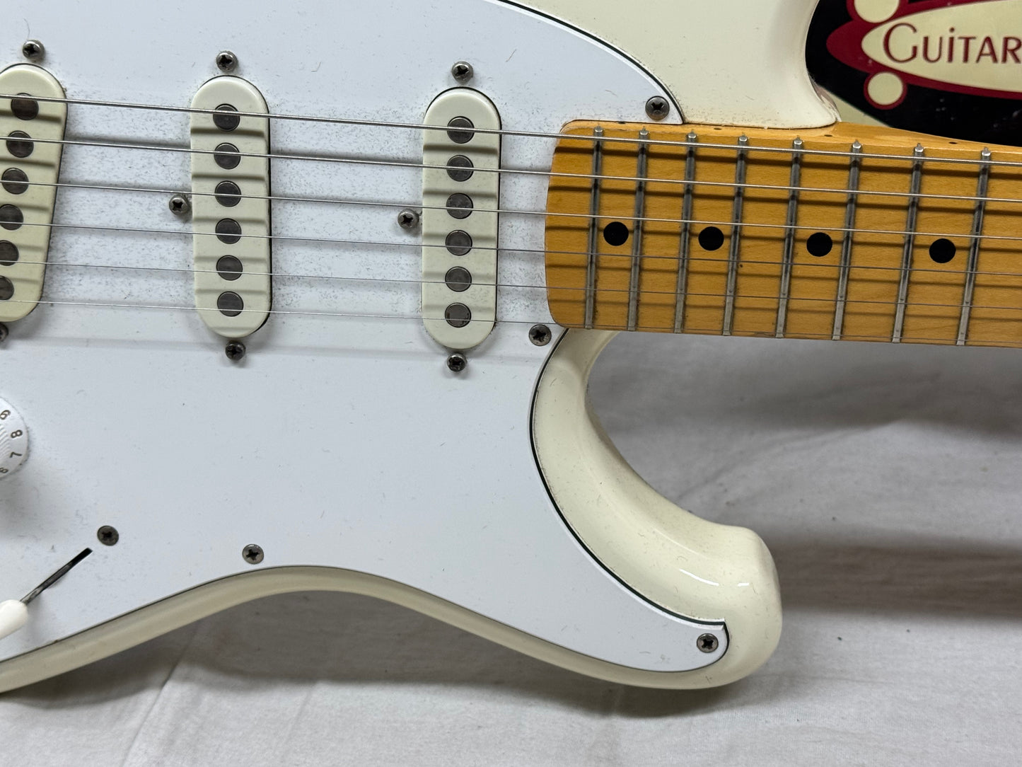 Ibanez Roadstar II Series SSS Guitar with Case - MIJ Made In Japan 1982 - White