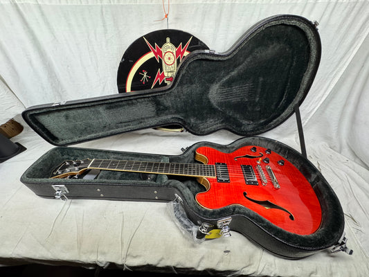 Eastman T185MX-BD t185mx Thinline Semi-Hollowbody Guitar with Case