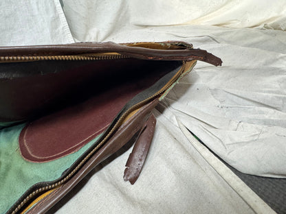 Artistic Products Company (Victoria) Vintage Plasti-Leather (Leather/Vinyl) Gig Bag 1950s - Brown