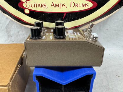 Pettyjohn Electronics Gold v3 Overdrive Pedal with Box