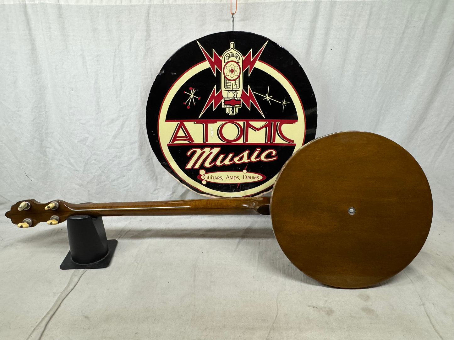 Bacon Peerless ? 4-string Banjo with Case - previously owned by Charlie Byrd