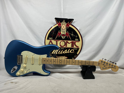 Fender American Performer Stratocaster Strat Electric Guitar 2021 - Satin Lake Placid Blue