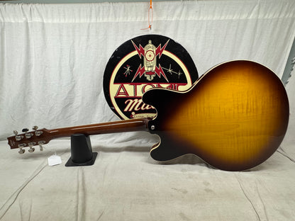 Heritage H-535 h535 Semi-Hollowbody Guitar with Case 2021 - Original Sunburst