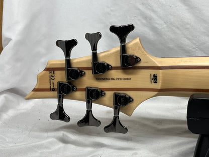 ESP LTD B-206 Doublecut 6-String Electric Bass - Natural