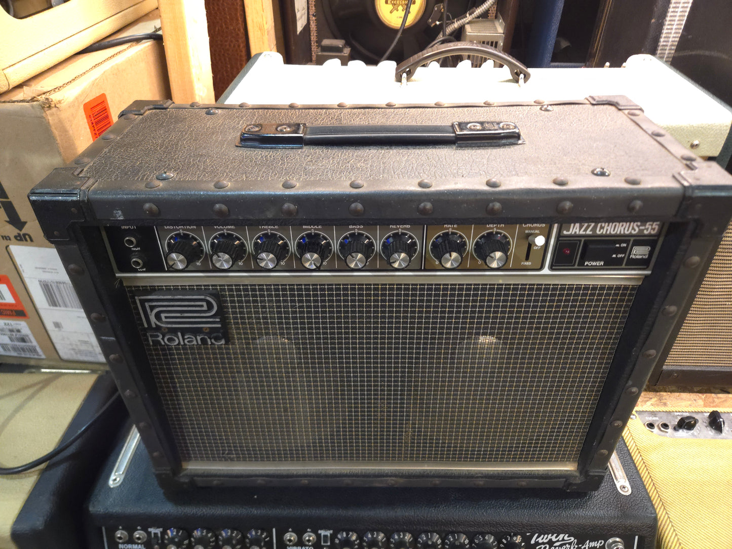 Roland JC-55 Jazz Chorus 50-Watt 2x8" Guitar Combo - Local Pickup Only