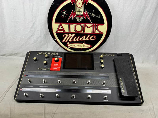 Headrush Prime Floorboard Guitar & Vocal Amp Modeler / Multi-Effects Processor Pedal