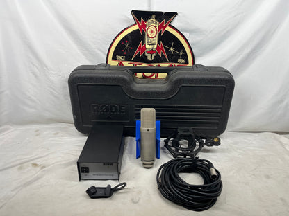 RODE NTK Large Diaphragm Cardioid Tube Condenser Microphone with Shock Mount and Case