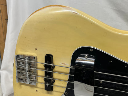 Fender American 4-String Electric Jazz Bass 1977 with Hard Case - Split in Fretboard only at the first fret *see photos*