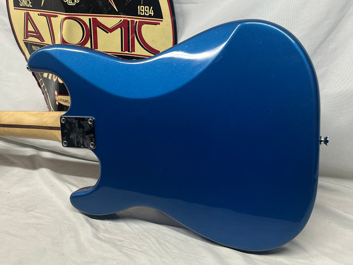 Squier FSR Bullet Stratocaster Strat HT Electric Guitar - Lake Placid Blue