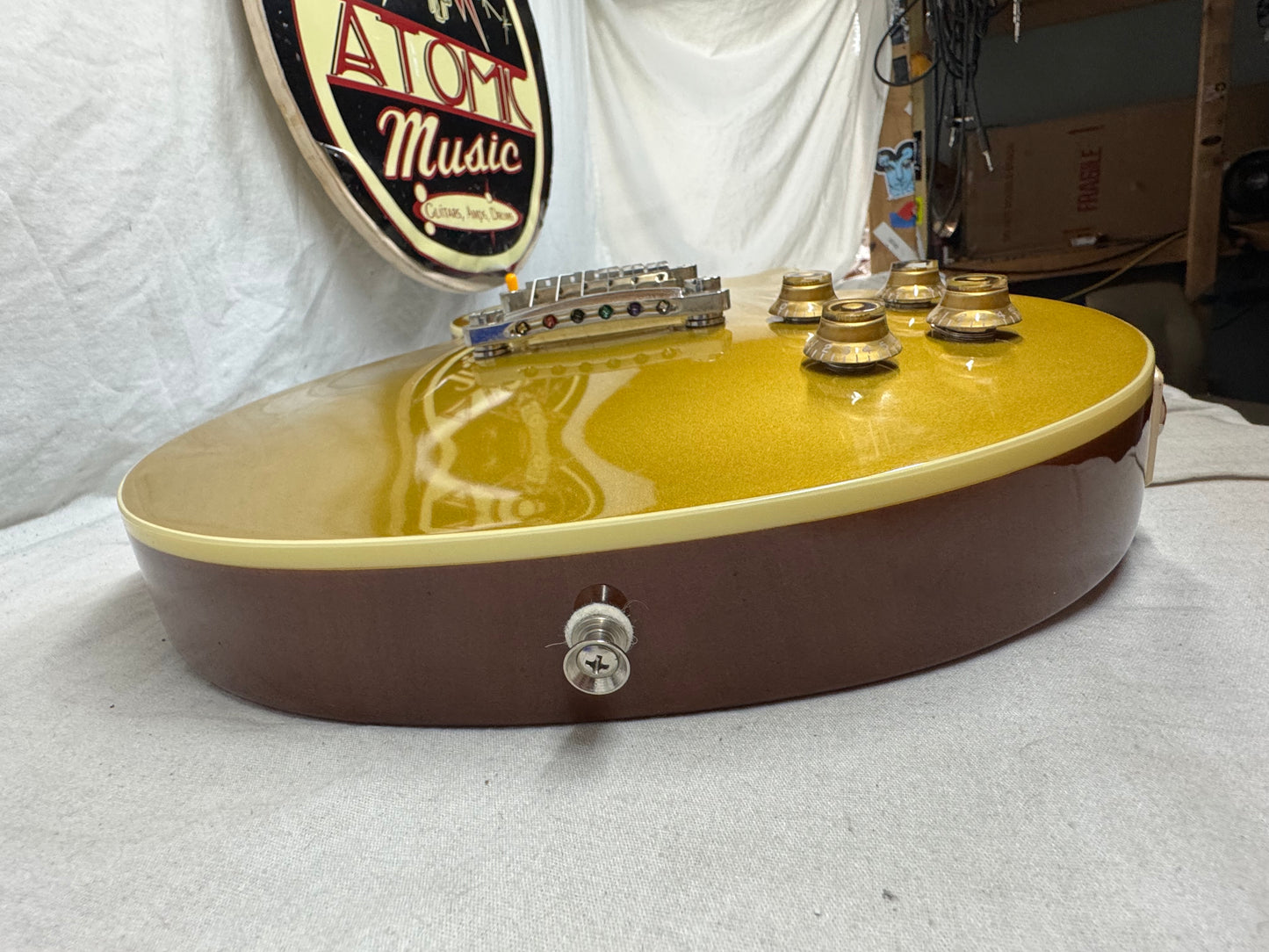 Epiphone Slash "Victoria" Les Paul Standard Guitar with Case 2021 - Gold Top goldtop