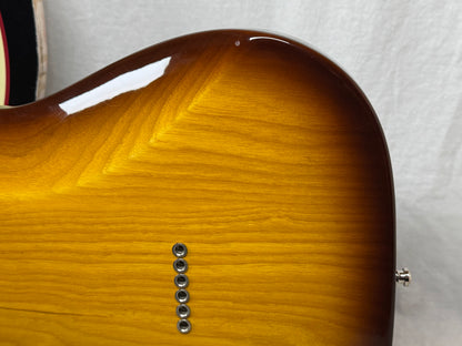 Fender 2016 Limited Special Edition American Standard Telecaster Figured Neck Guitar with Case 2015 - Cognac Burst / Rosewood fingerboard