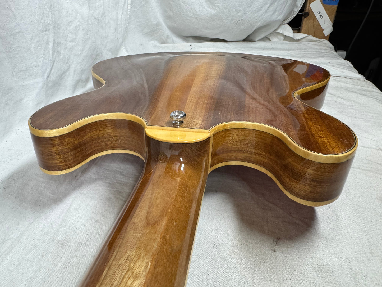 Eastman T185MX-BD t185mx Thinline Semi-Hollowbody Guitar with Case