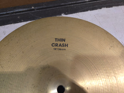 Zildjian 14" A Series Thin Crash Cymbal 1982 - 2006 - Traditional