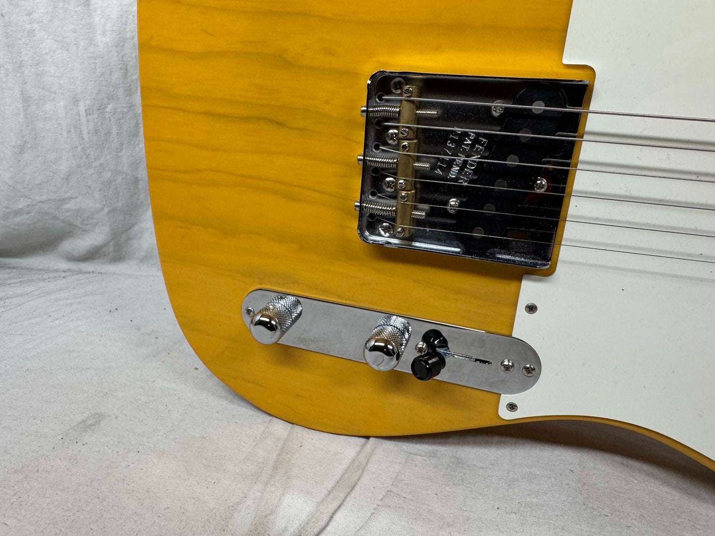 Fender USA Custom Shop Guitar Center 1952 Telecaster NOS Guitar with COA + Case 2024 - Butterscotch Blonde / Maple neck