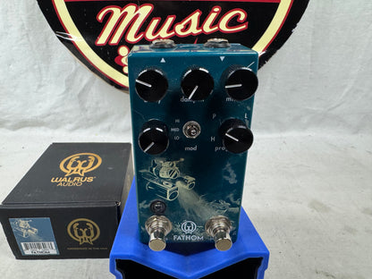 Walrus Audio Fathom Multi-Function Reverb Pedal with Box