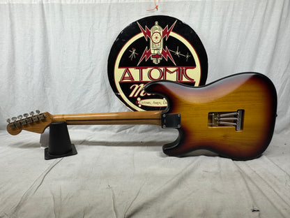 22 Black Guitars S-style Guitar - 3-Color Sunburst