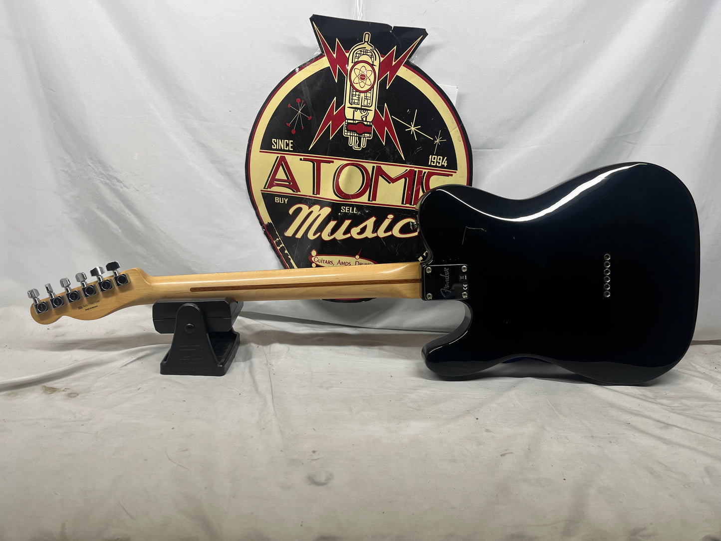 Fender Standard Telecaster tele HH Electric Guitar with Hard Case - Black