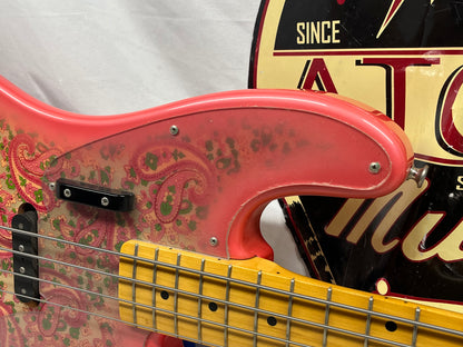 Fender '54 Reissue 4-String Electric Precision Bass MIJ - Made in Japan 2003 with Hard Case - Paisley