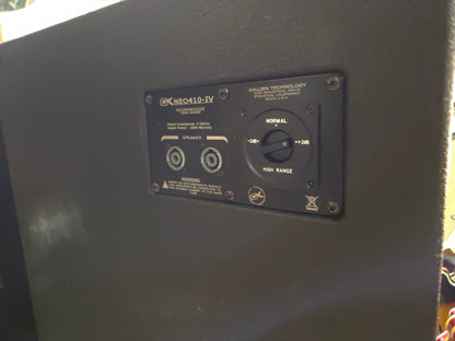 Gallien Krueger Neo410-IV 4x10" Bass Cabinet - Local Pickup Only