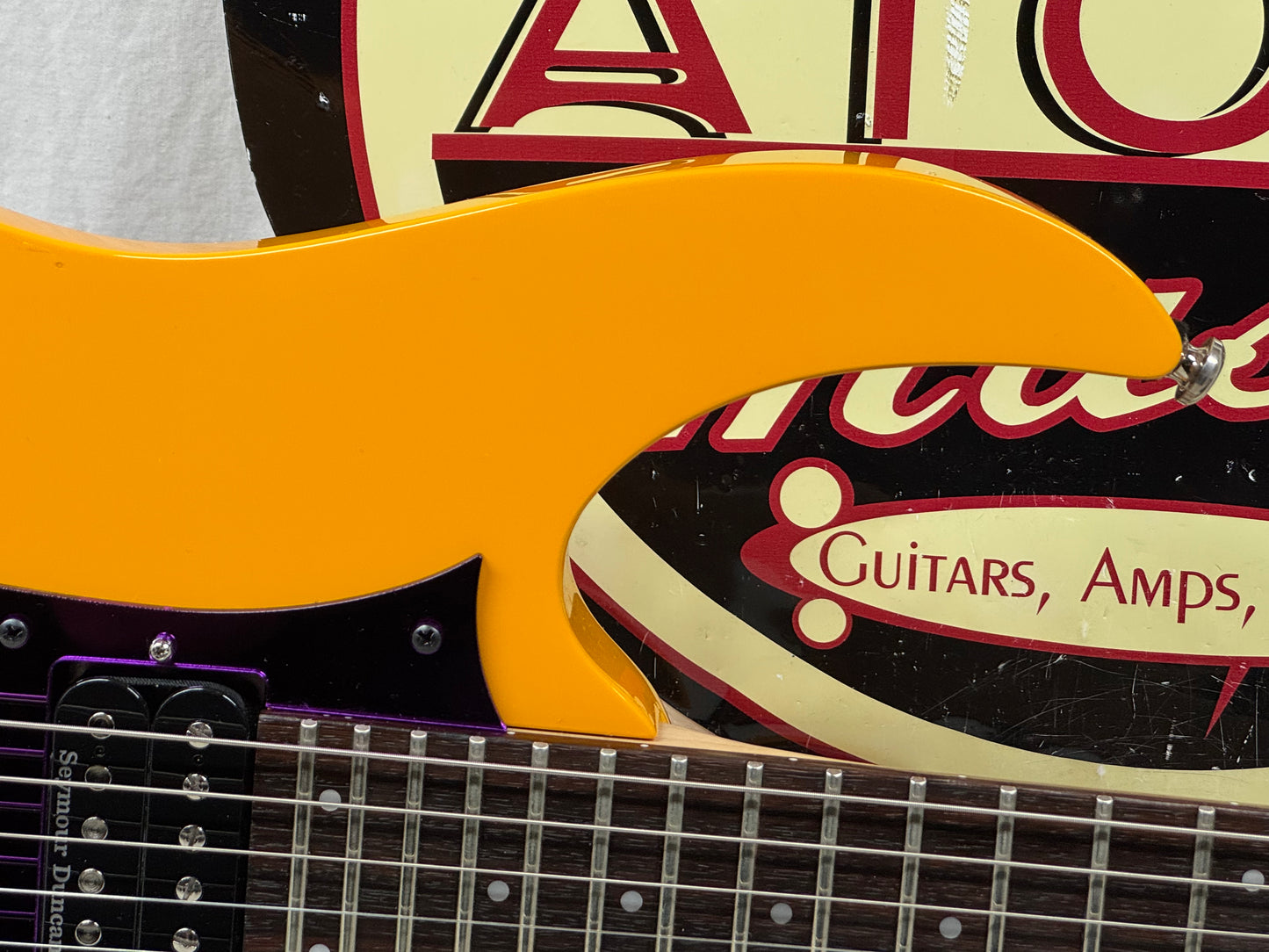Ibanez Team J. Craft Prestige Line RG1550M rg 1550m Guitar - MIJ Made In Japan 2008 - Poisoned Pumpkin