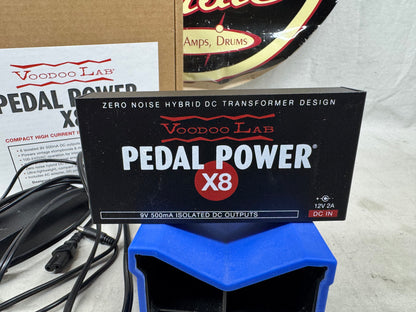 Voodoo Lab Pedal Power X8 Pedal Power Supply - Brick with Power and Box