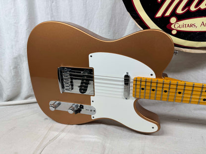 Fender USA Custom Shop Special Edition Custom Deluxe Telecaster Guitar with COA + Case 2010 - Copper / Maple neck
