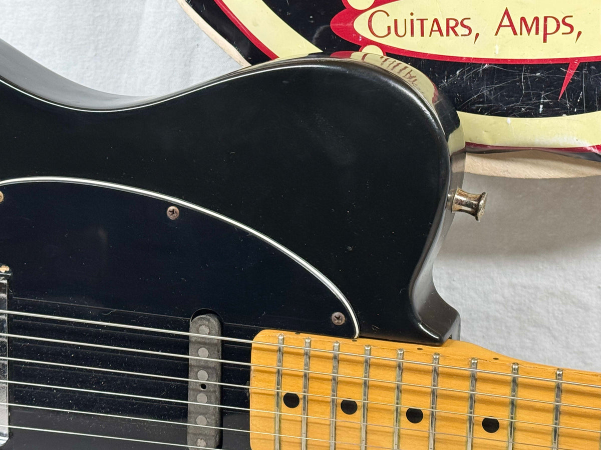 Fender Vintage USA Telecaster Guitar with non-original Case 1978 - Black / Maple neck