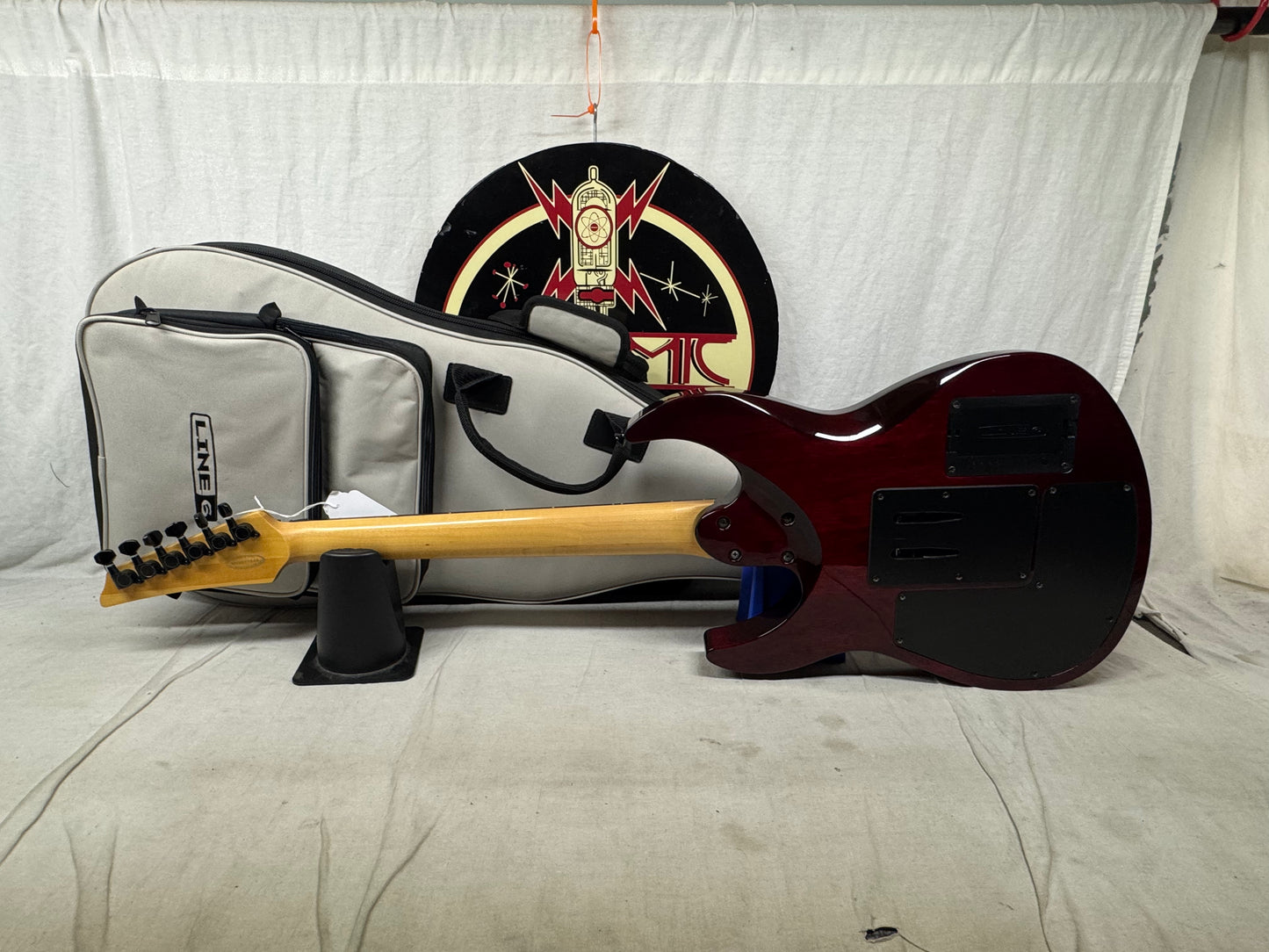 Line 6 JTV-89F jtv89f James Tyler Variax Modeling Guitar with Gig Bag 2016
