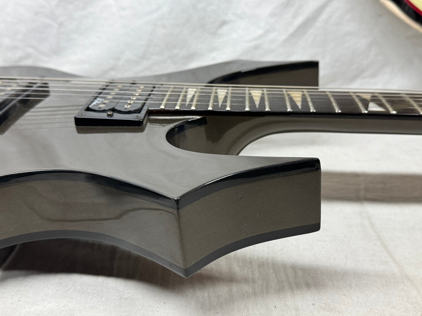 B.C. Rich bc The Dagger Semi-Hollowbody Guitar - Gun Metal Gray
