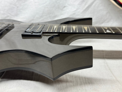 B.C. Rich bc The Dagger Semi-Hollowbody Guitar - Gun Metal Gray