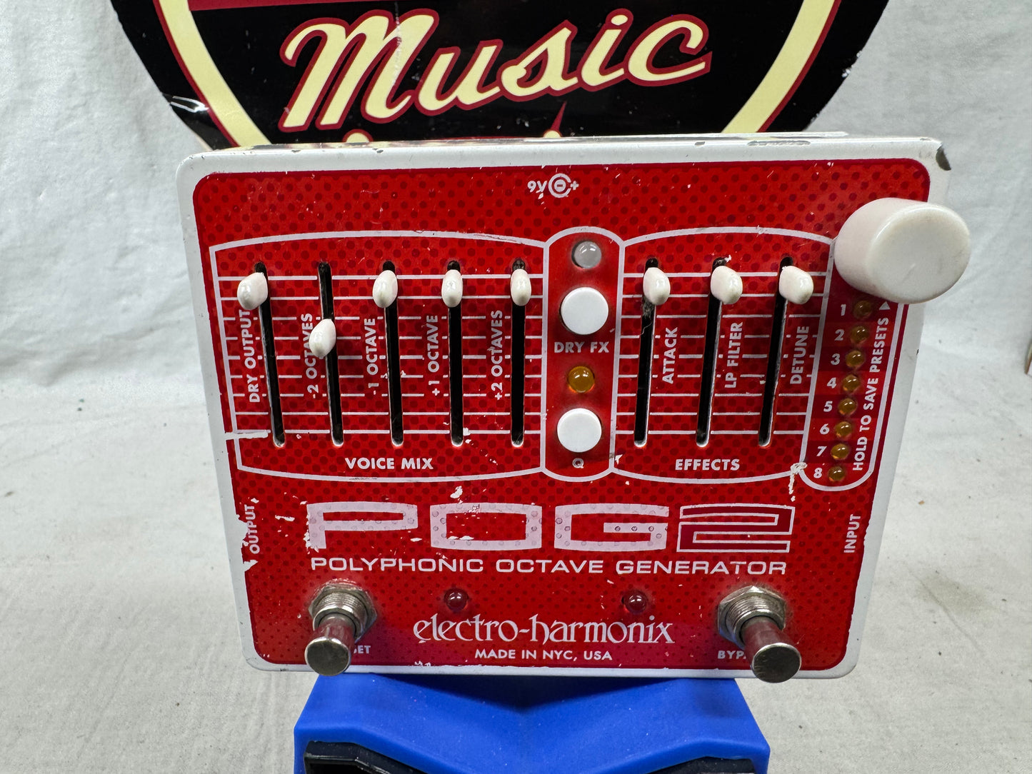 Electro-Harmonix POG2 pog 2 p.o.g. v2 Polyphonic Octave Generator Pitch Shifter Harmonizer Pedal