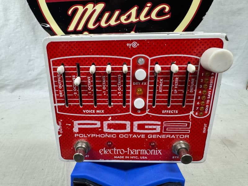 Electro-Harmonix POG2 pog 2 p.o.g. v2 Polyphonic Octave Generator Pitch Shifter Harmonizer Pedal - Image 2