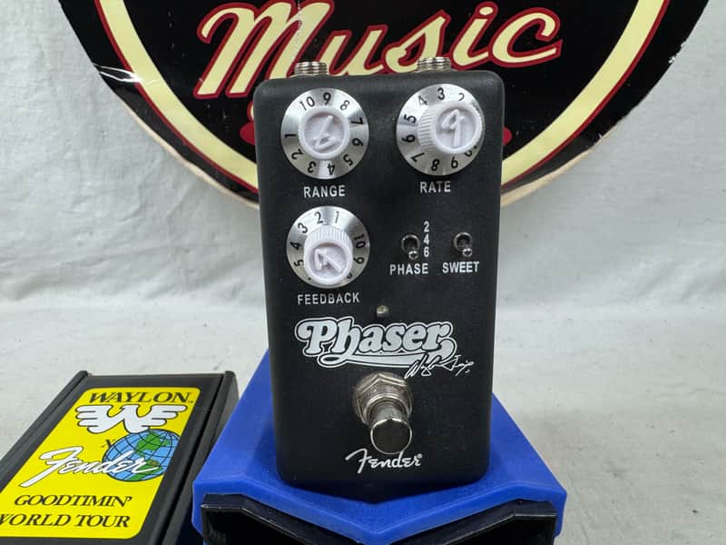 Fender Waylon Jennings Signature Phaser Phase Shifter Pedal with Box - Image 2