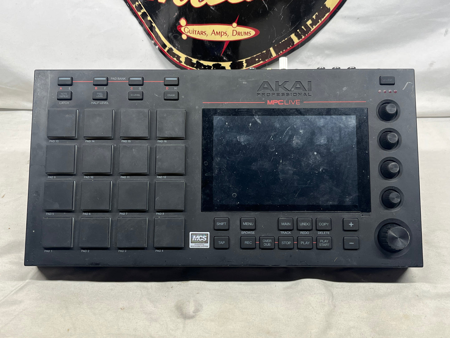 Akai Professional MPC Live Music Production Center Sampler Sequencer with Case
