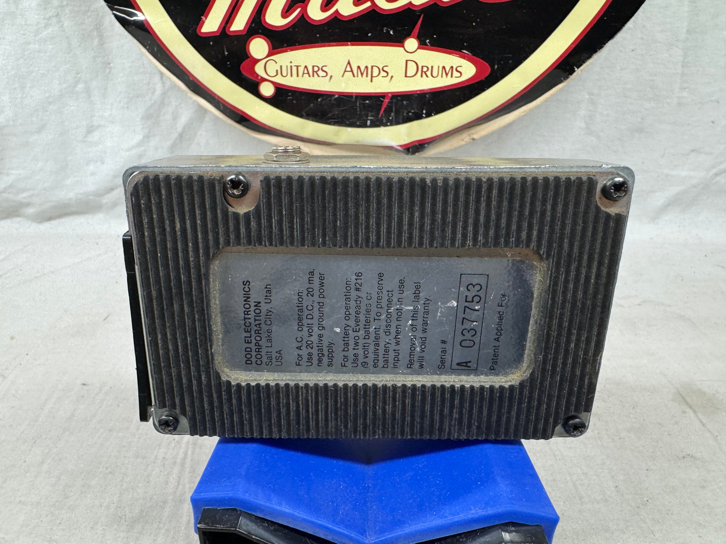 DOD Performer 575-A 575a Flanger Pedal - missing 1 knob