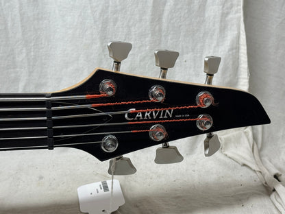 Carvin USA LB-76 lb76 Fretless 6-string Bass with Case