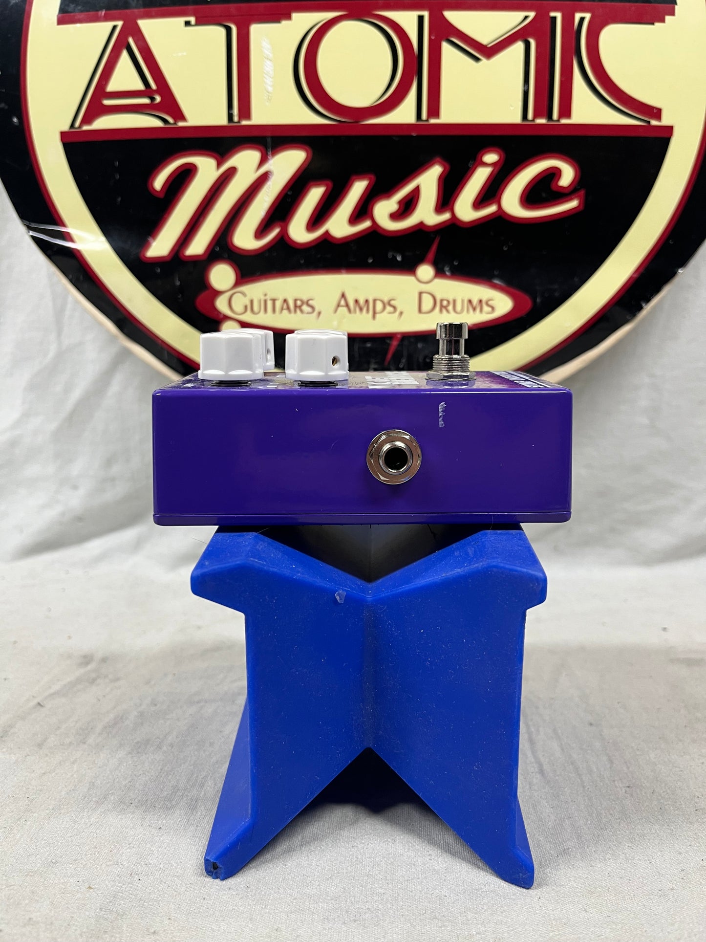 Stomp Under Foot Violet Menace Fuzz Pedal
