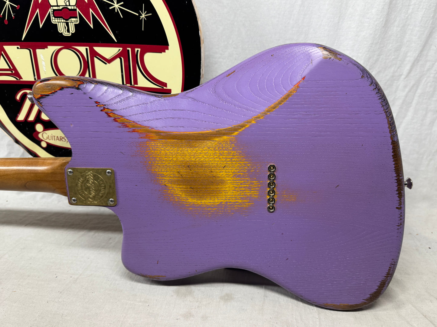 Paoletti Guitars Loft Series Model 112 HP90 Guitar with Case - Purple