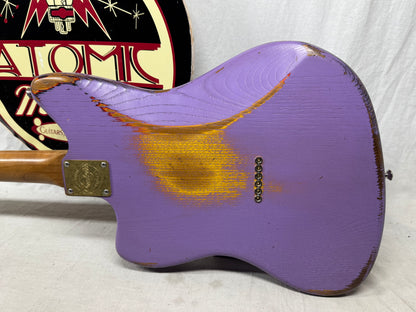 Paoletti Guitars Loft Series Model 112 HP90 Guitar with Case - Purple