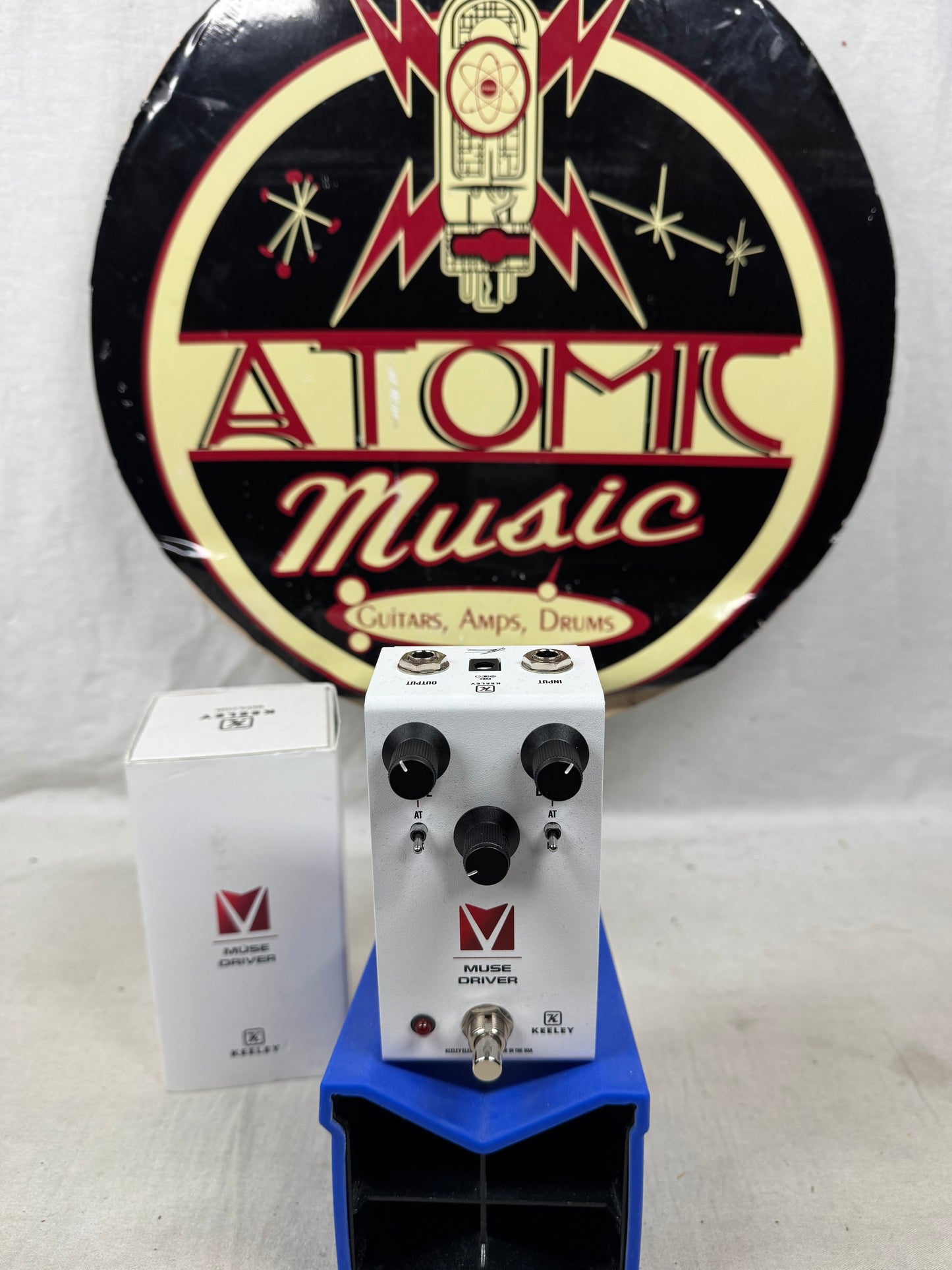 Keeley Electronics Sweetwater Exclusive Andy Timmons Signature Muse Driver Overdrive Pedal with Box