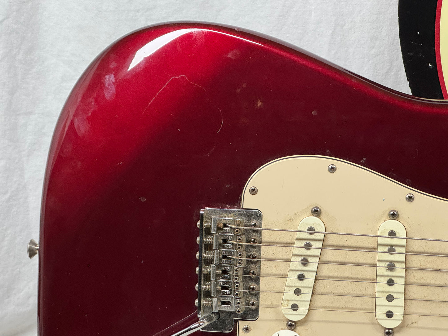 Fender Parts Stratocaster Guitar - 2005 MIM Classic Series '50s neck on ? MIM body with Lindy Fralin electronics + Case