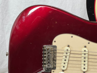 Fender Parts Stratocaster Guitar - 2005 MIM Classic Series '50s neck on ? MIM body with Lindy Fralin electronics + Case