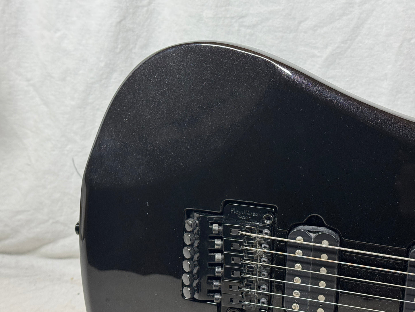Ernie Ball Music Man BFR Ball Family Reserve JP16 JP-16 John Petrucci Signature Guitar with COA + Case 2017 - Black Lava