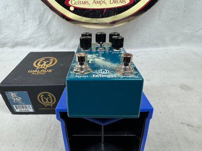 Walrus Audio Fathom Multi-Function Reverb Pedal with Box