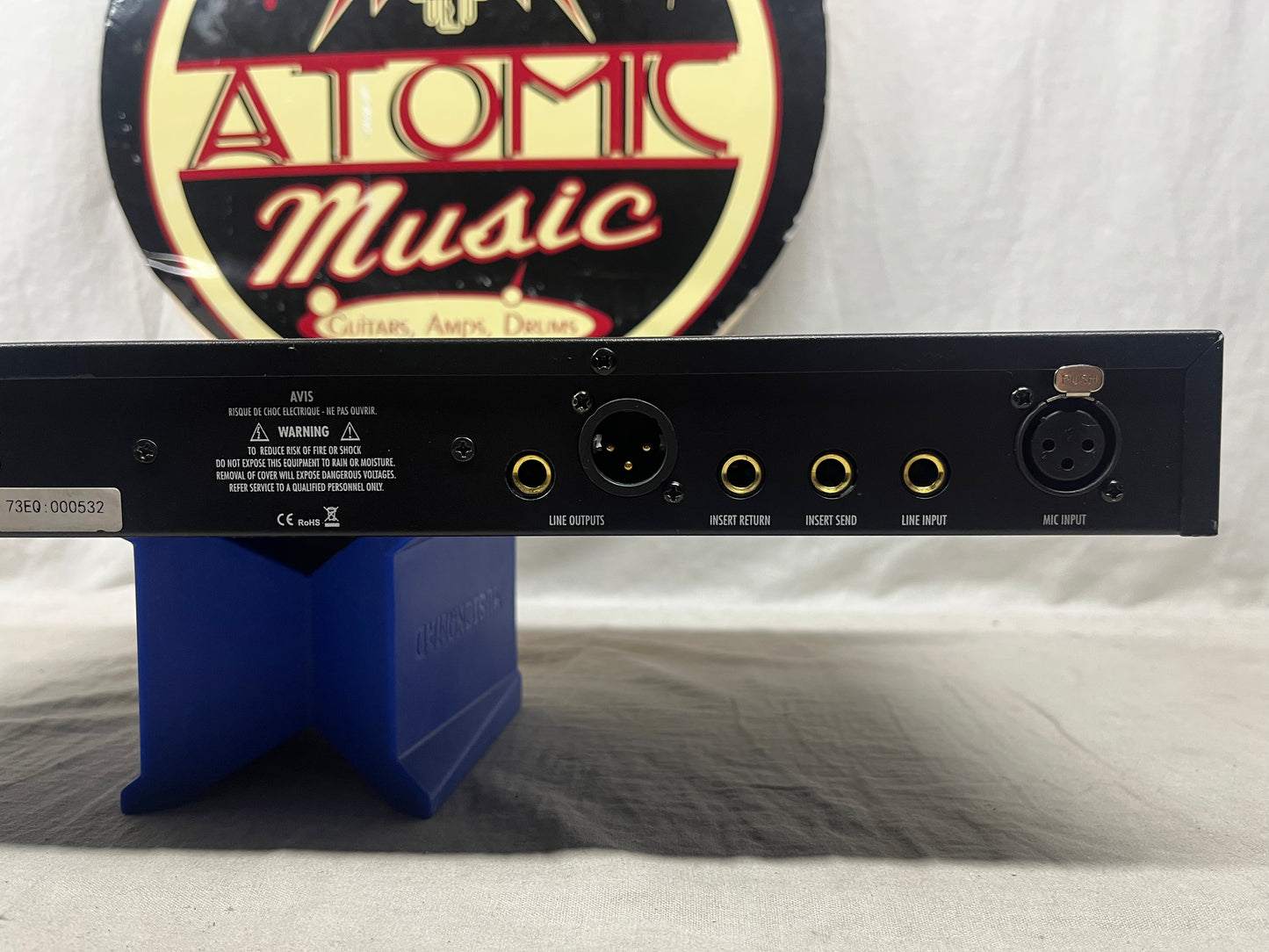 Warm Audio WA73-EQ 1-Channel British Microphone Preamp Rackmount