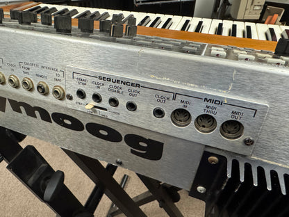 Moog Model 345A Memorymoog Plus memorymoog+ Polyphonic Synthesizer Keyboard - Local Pickup Only