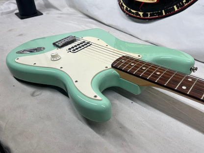 Squier Tom DeLonge Signature Stratocaster Strat Electric Guitar - Surfboard Green