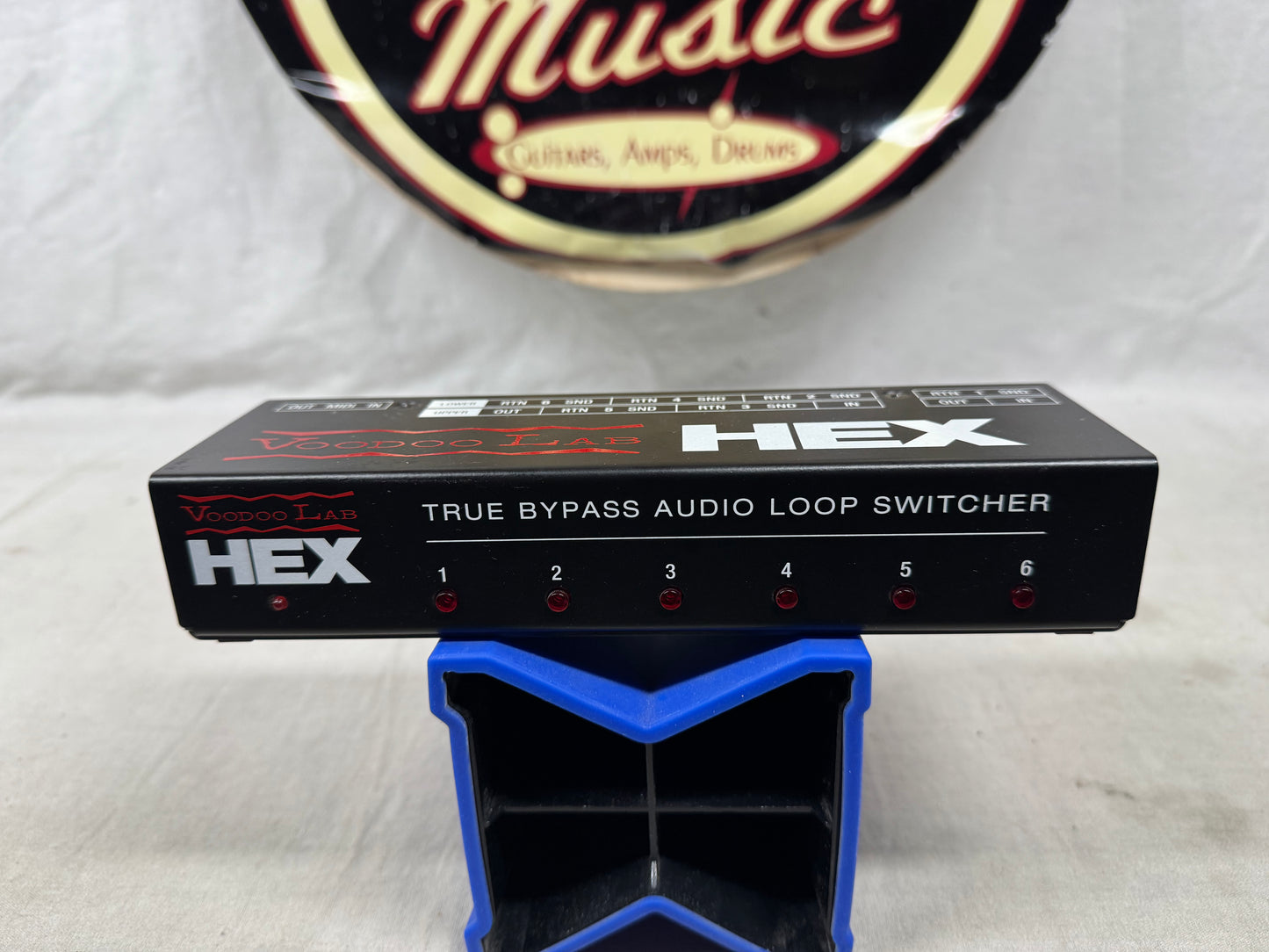 Voodoo Lab Hex True Bypass Audio Loop Switcher 2019