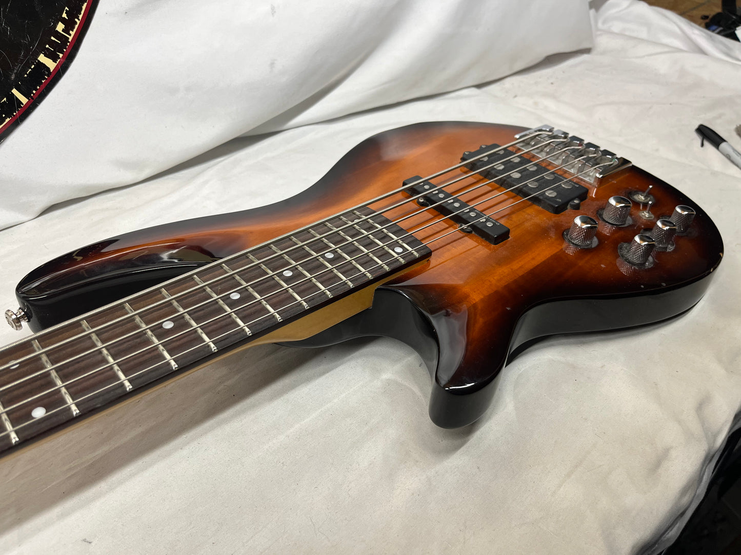 Schecter Diamond Series CV-5 Left-Handed Lefty 5-String Electric Bass